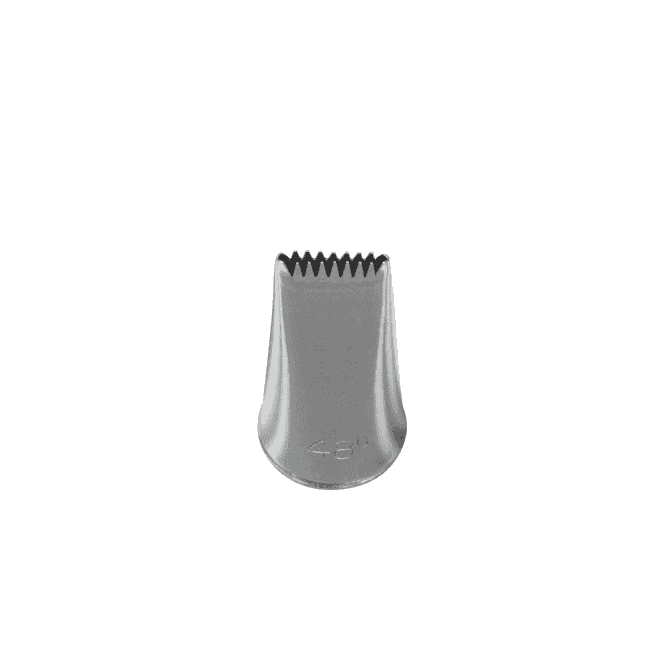Piping Paradise No. 48Ãƒ¨_ Small Basketweave Piping Nozzle