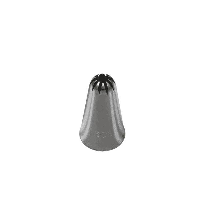 Piping Paradise No. 508 Medium Closed Star Piping Nozzle