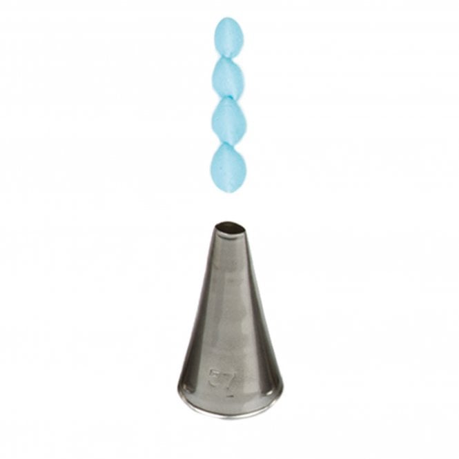 Piping Paradise No. 57 Small Oval Piping Nozzle