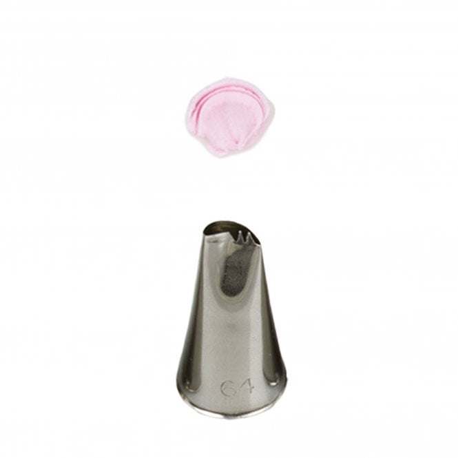 Piping Paradise No. 64 Small Petal Piping Nozzle