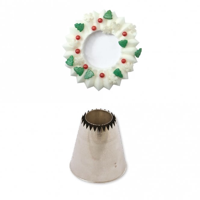 Piping Paradise No.795 Extra Large Sultan Premium Piping Nozzle for Sultane Style Meringues