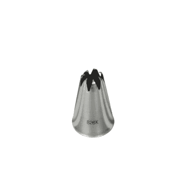 No. 826K Large Closed Star Piping Nozzle