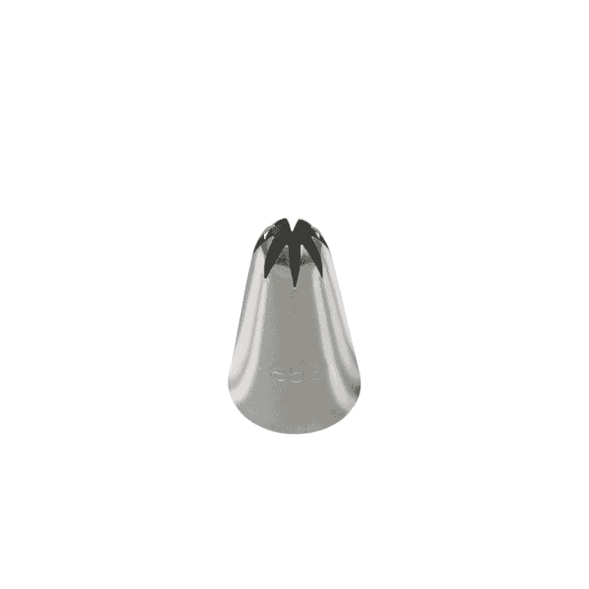Piping Paradise No. 853 (2E) Medium Closed Star Piping Nozzle