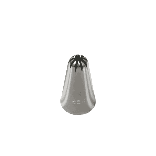 Piping Paradise No. 854 (2C) Medium Closed Star Piping Nozzle