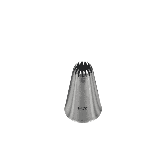 Piping Paradise No. 867K Large Closed Star Piping Nozzle