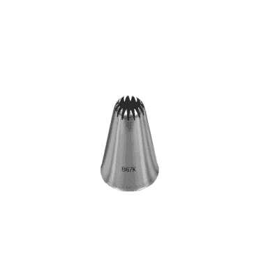 No. 867K Large Closed Star Piping Nozzle