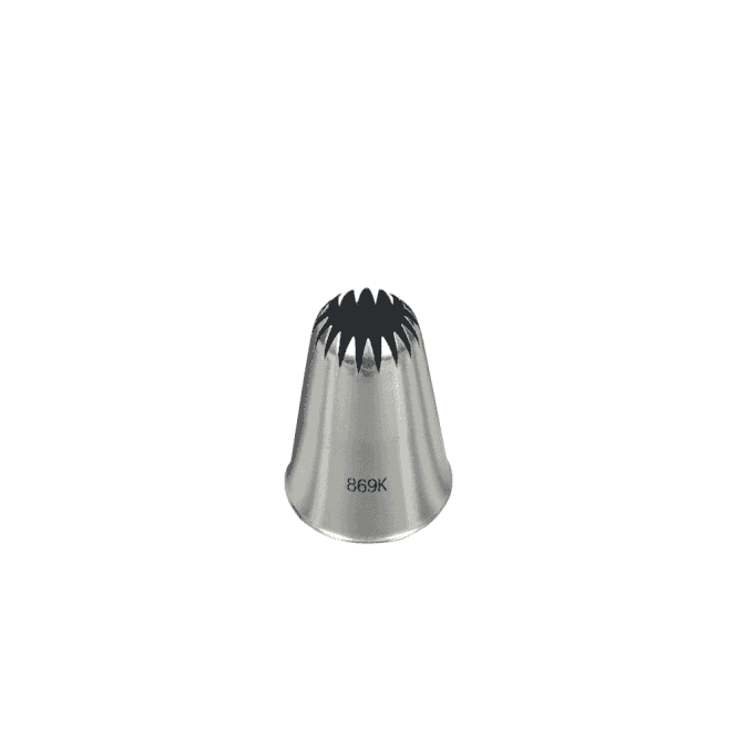 Piping Paradise No. 869K Large Closed Star Piping Nozzle