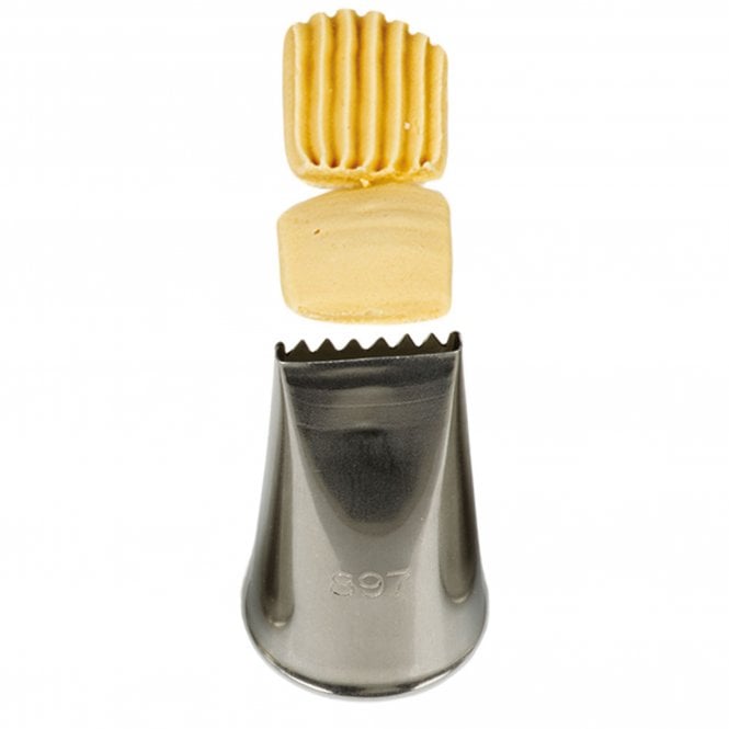 Piping Paradise No. 897 Large Basketweave Piping Nozzle
