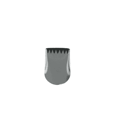 No. 898 Extra Large Basketweave Piping Nozzle