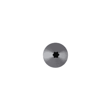 No. B6 Medium End-Shape of Star Piping Nozzle