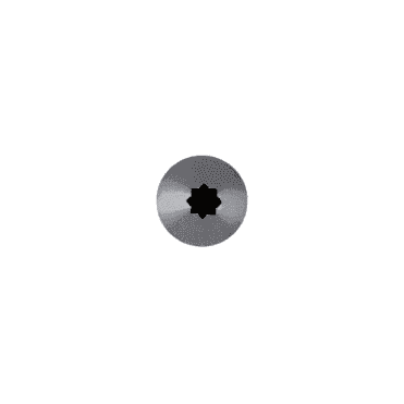 No. B8 Medium End-Shape of Star Piping Nozzle