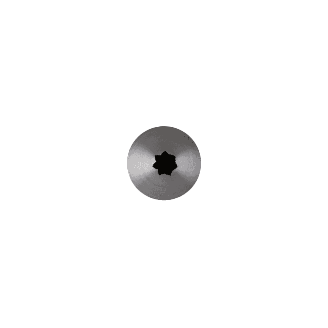 Piping Paradise No. C7 Medium End-Shape of Star Piping Nozzle