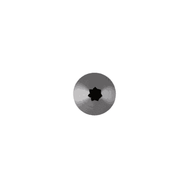 No. C7 Medium End-Shape of Star Piping Nozzle