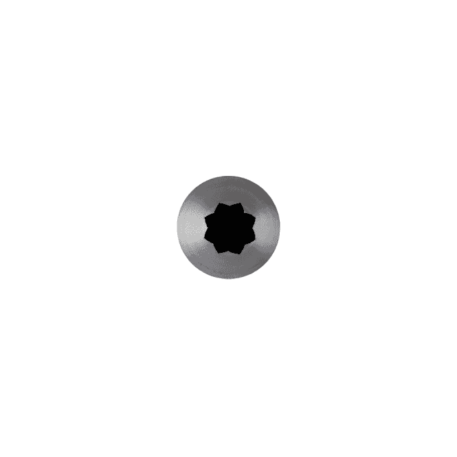 Piping Paradise No. D8 Medium End-Shape of Star Piping Nozzle