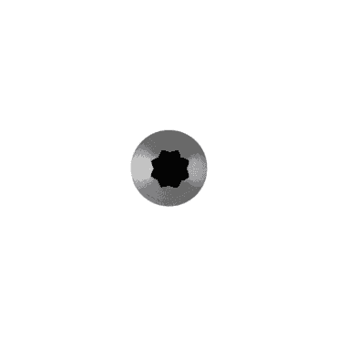 No. D8 Medium End-Shape of Star Piping Nozzle