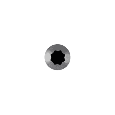 No. F8 Extra Large End-Shaped of Star Piping Nozzle