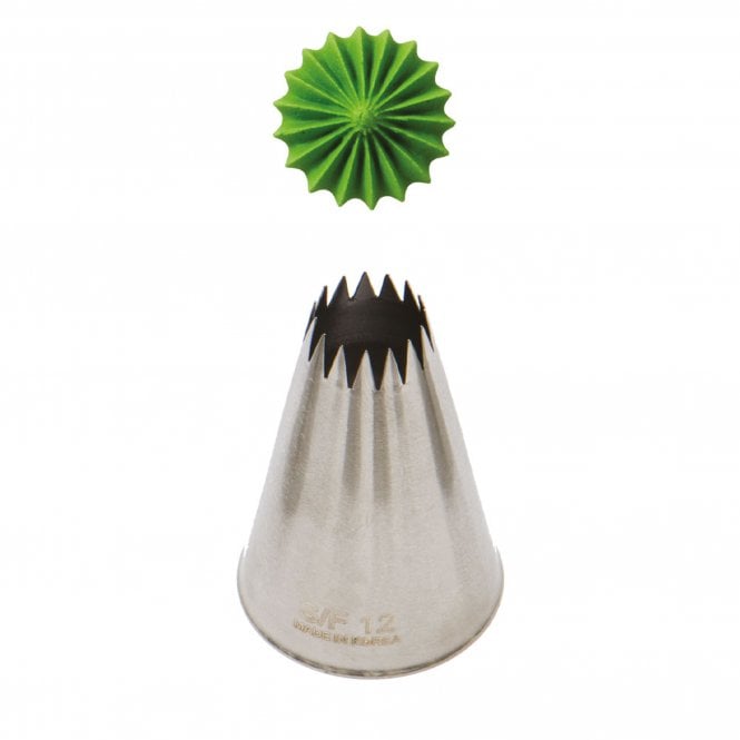 Piping Paradise No. S/F12 Large French Star Piping Nozzle