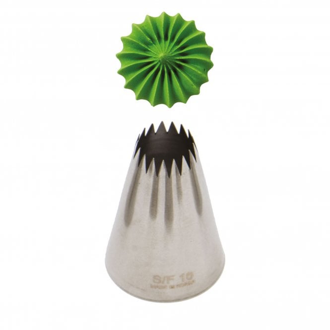 Piping Paradise No. S/F16 Extra Large French Star Piping Nozzle