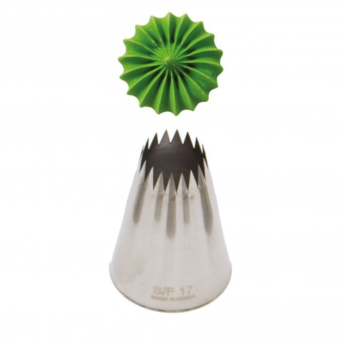 Piping Paradise No. S/F17 Extra Large French Star Piping Nozzle