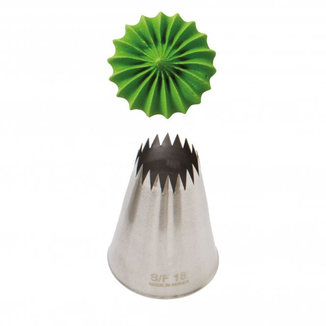 Piping Paradise No. S/F18 Extra Large French Star Piping Nozzle