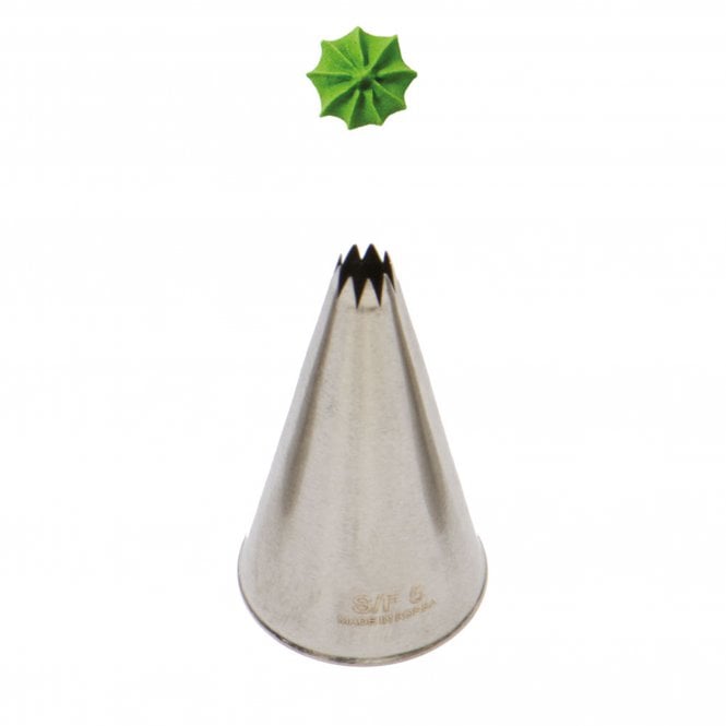 Piping Paradise No. S/F5 Medium French Star Piping Nozzle