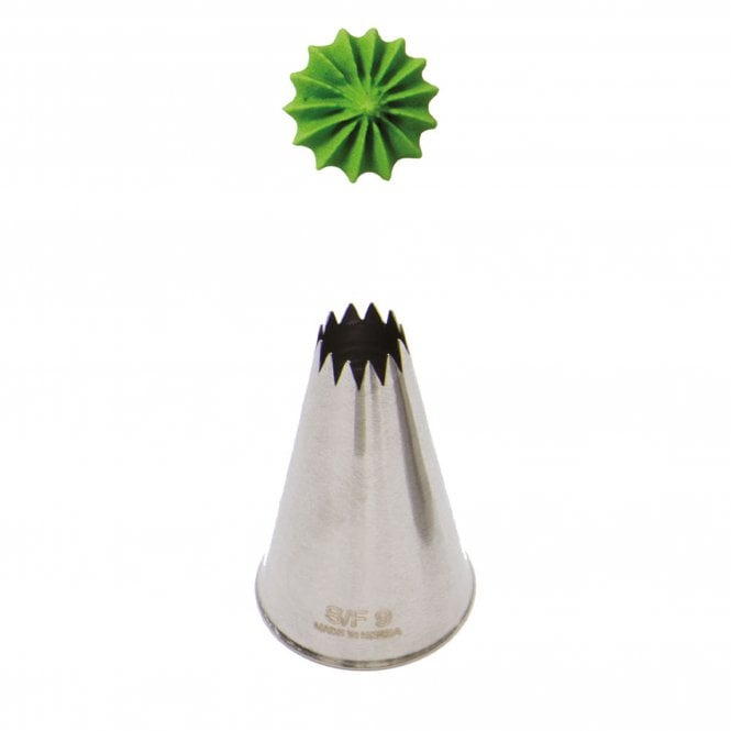 Piping Paradise No. S/F9 Medium French Star Piping Nozzle