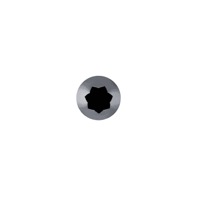 Piping Paradise No. S13 Large Open Star Piping Nozzle