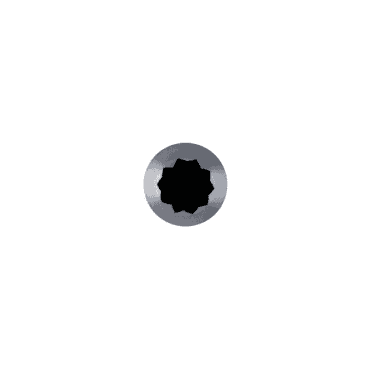 No. S18 Extra Large Open Star Piping Nozzle
