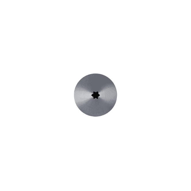 Piping Paradise No. S3 Medium Open Star Piping Nozzle