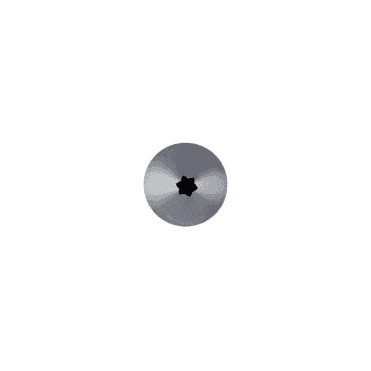 No. S4 Medium Open Star Piping Nozzle