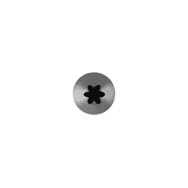 No. SC5 Medium Closed Star Piping Nozzle