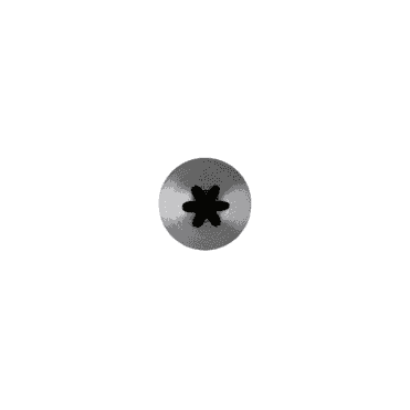 No. SC7 Large Closed Star Piping Nozzle