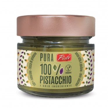 Pisti Pure 100% Pistacchio Spreadable Paste - Vegan & Gluten-Free, 150g