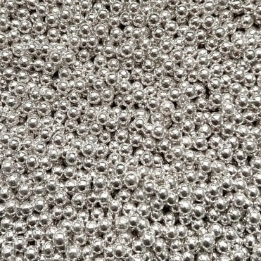 Platinum Sterling Pearl Sprinkles – 4mm - 80g