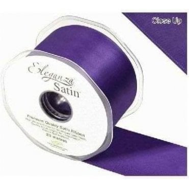 Plum - Double Faced Satin Ribbon