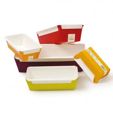 Plumcake Trays In Paper - Pack Of Five