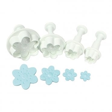 Plunger Cutter - Cherry Blossom - Set of 4