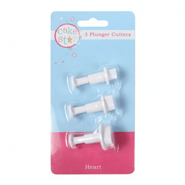 Plunger Cutter Heart 3 piece