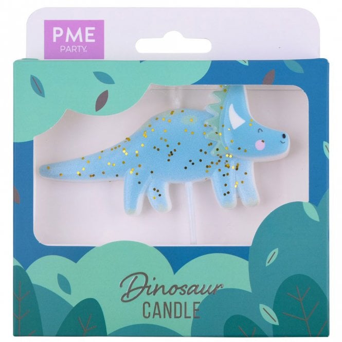 PME 3D Triceratops Dinosaur Candle