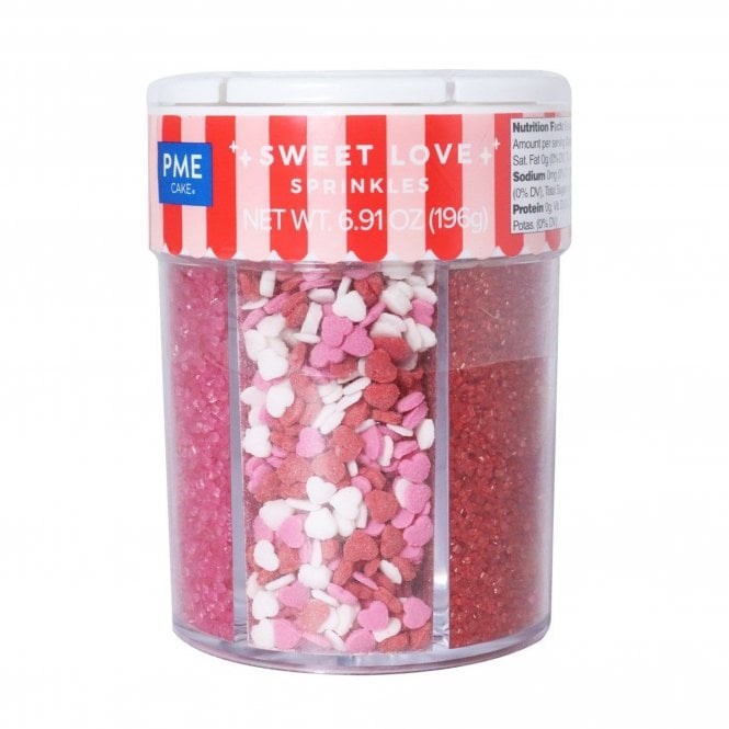 PME 6-in-1 Valentine’s Sprinkle Set - Sweet Love (196g)
