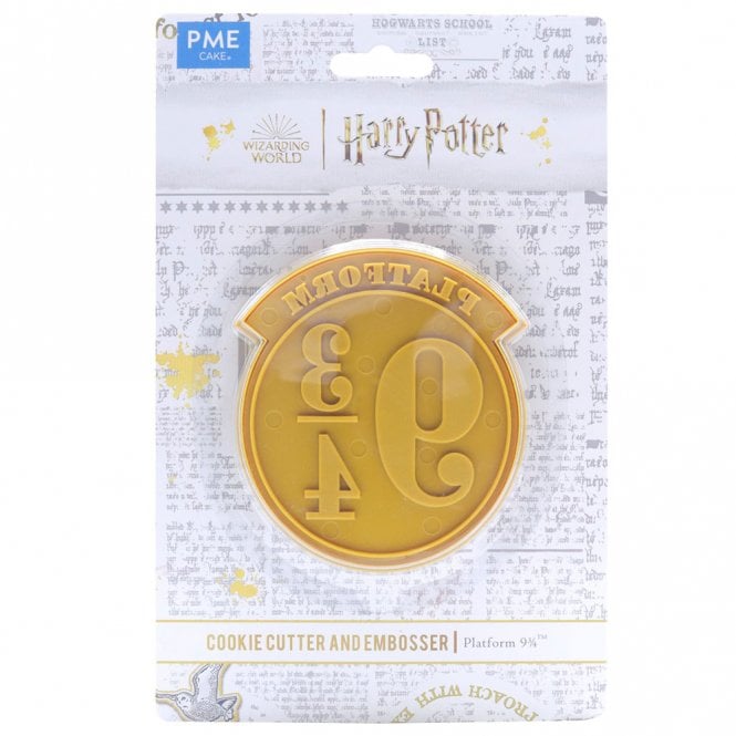 PME Harry Potter Cookie Cutter & Embosser, Platform 9¾