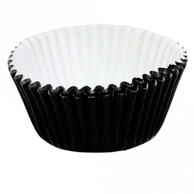 PME Jet Black - Trimmed Foil Lined Baking Cases - Pack of 30