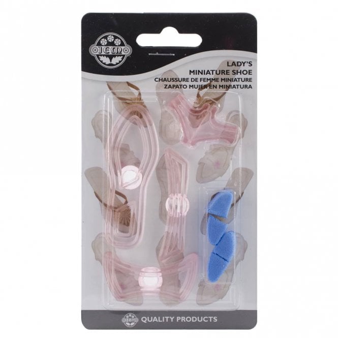 PME Lady's Shoe Mould - Set of 9