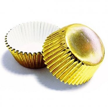 PME Metallic Gold Mini Baking Cases - pack of 45