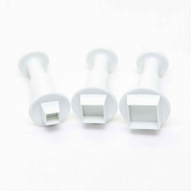 PME Mini Square Plunger -Set of 3