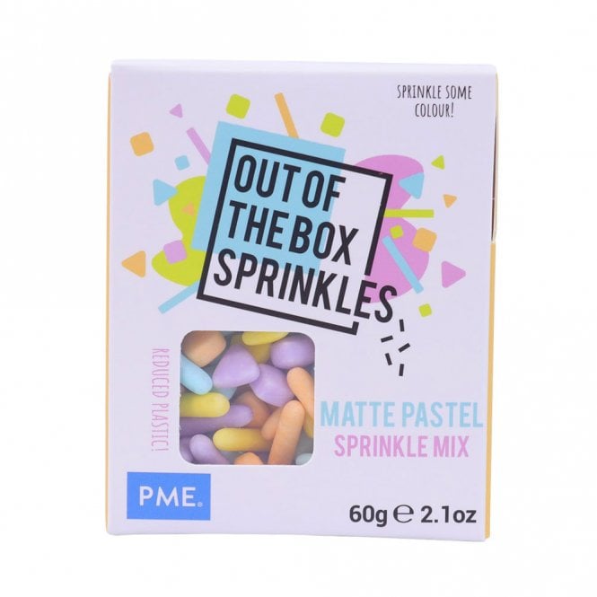 PME Out of the Box Sprinkle Mix – Matte Pastel Mix 60g