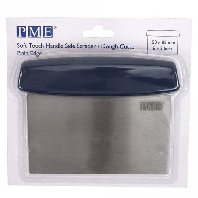 PME Plain Edge Side Scraper/Dough Cutter