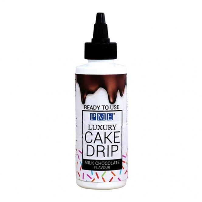 PME Ready To Use Luxury Cake Drip - Milk Chocolate Flavour