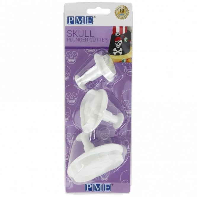 PME Skull Plunger Cutter Set Of 3
