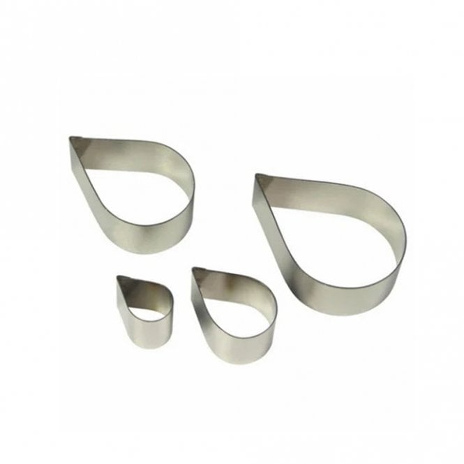PME Stainless Steel Rose Petal Cutters - Set of 4
